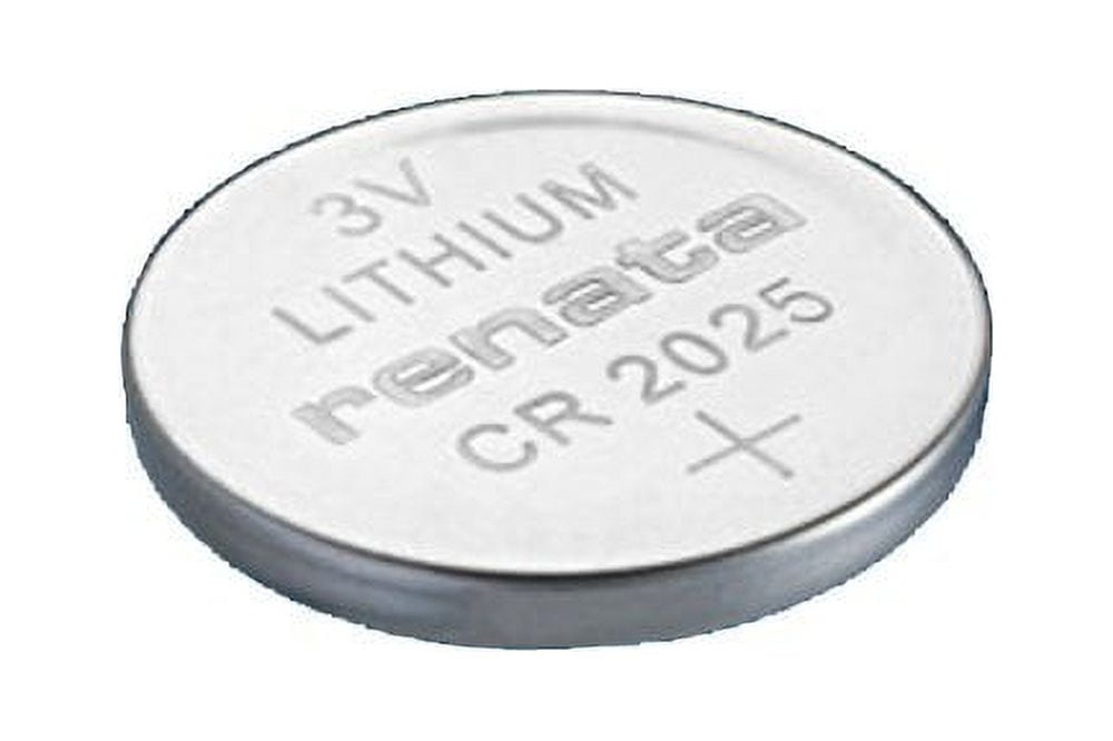 1 pile CR2025 - Knoopcel 3V - Pile plate - Lithium 3V CR2025 - Pile bouton
