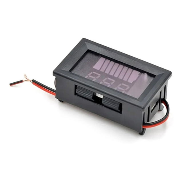 Battery Capacity Indicator Voltmeter Voltage Meter Monitor Tester HOT