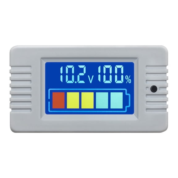Digital Battery Power Indicator Voltage Meter for Accurate Battery Monitoring Measure & Monitors Remaining Battery Power