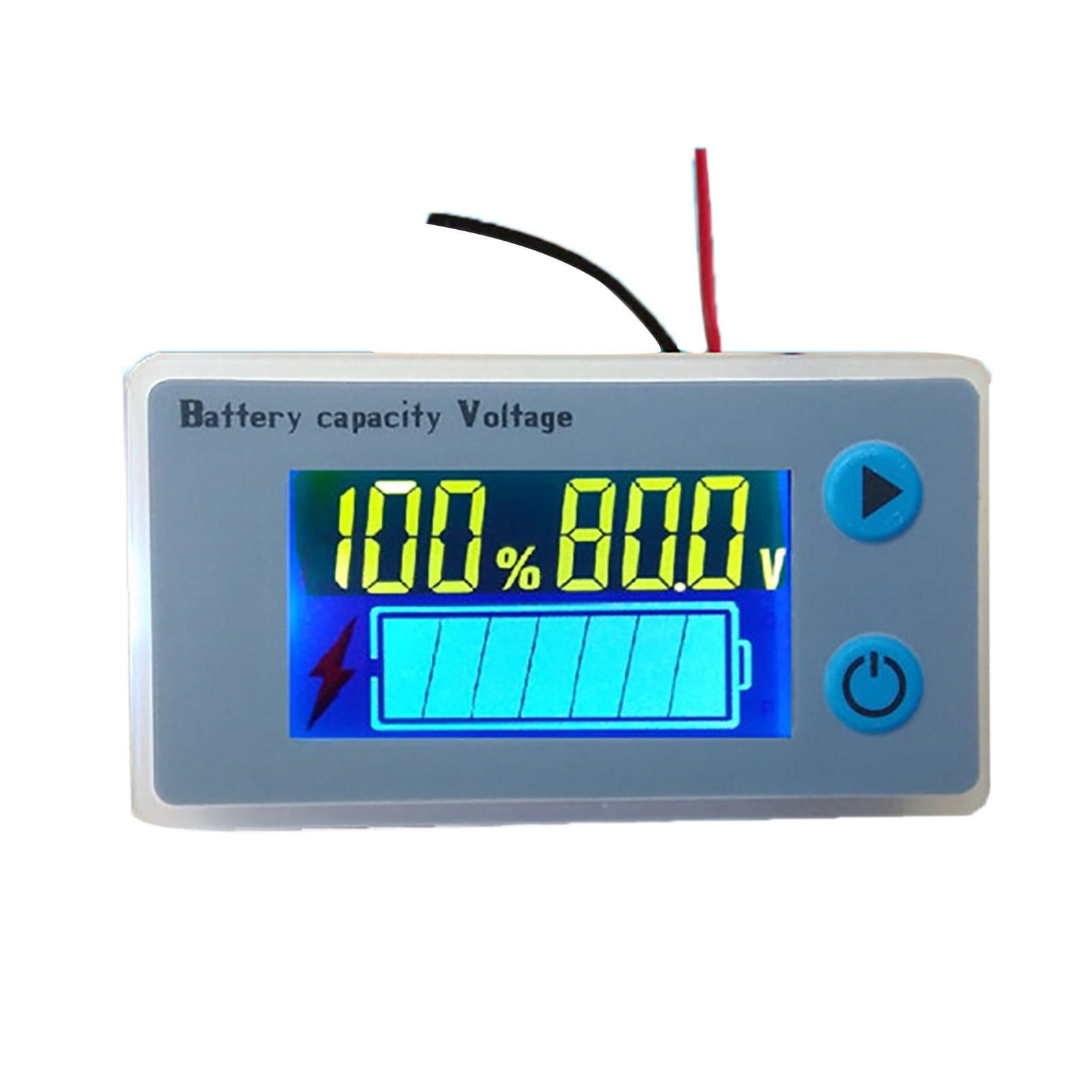 Battery Capacity Voltage Meter LCD Screen Indicator Electricity