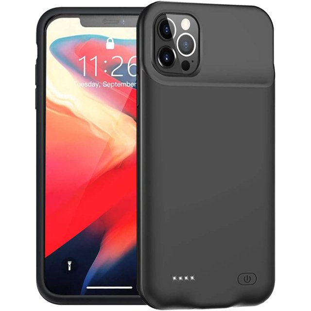 Battery Case for iPhone 12/12 Pro, Enhanced 7000mAh Ultra Thin Portable