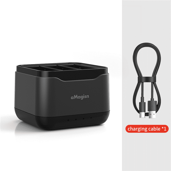 Battery Charger Hub For Insta360 Ace Pro/Ace Camera Battery Fast Charging Box 3-Channel Battery Charger Station With 3 Memory Card Slots