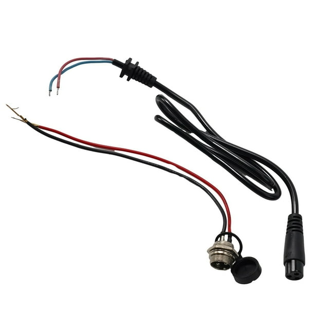 Battery Charger Port 3 Pin Inline Connector Socket Electric Scooter