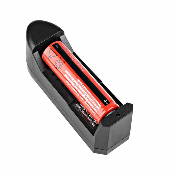 Battery Charger, Us Standard 18650 Battery Li-Ion 3.7V Rechargeable Batteries For Flashlight Usa black - 1