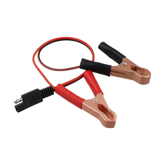 Battery Charging Cable 45Cm With For Alligator Clips And Secure Connections