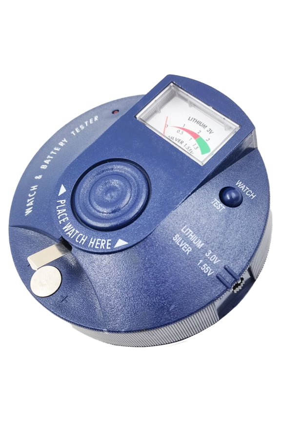 Battery Checker 1.5V/3V Watch Cells, Simple Operation, For Watchmakers Horology Enthusiasts Efficiency Aid Tool
