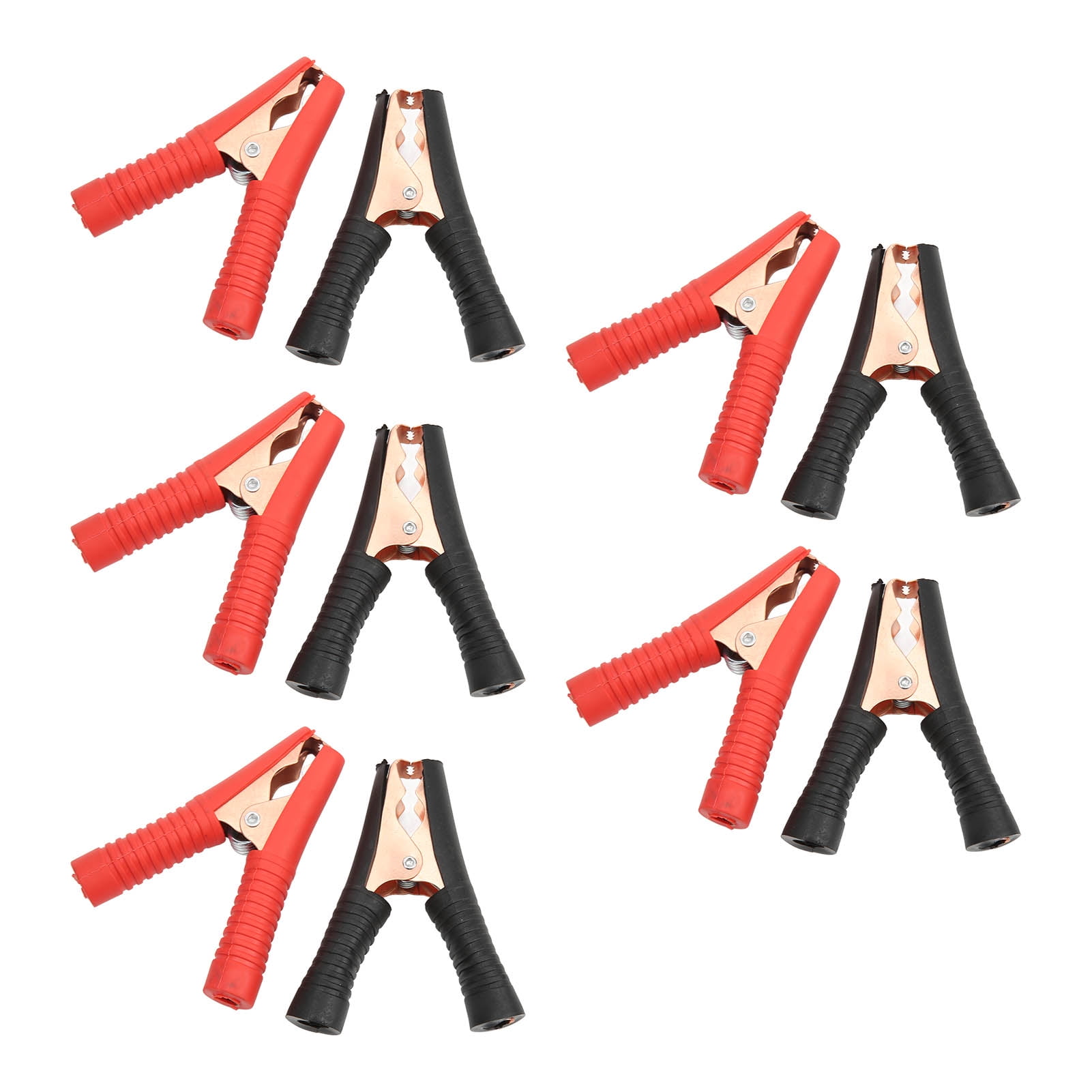 Battery Clamp Battery Test Clamp Clamp Jumper Clamp 5 Sets Power Inverter Wire Connector Clamps