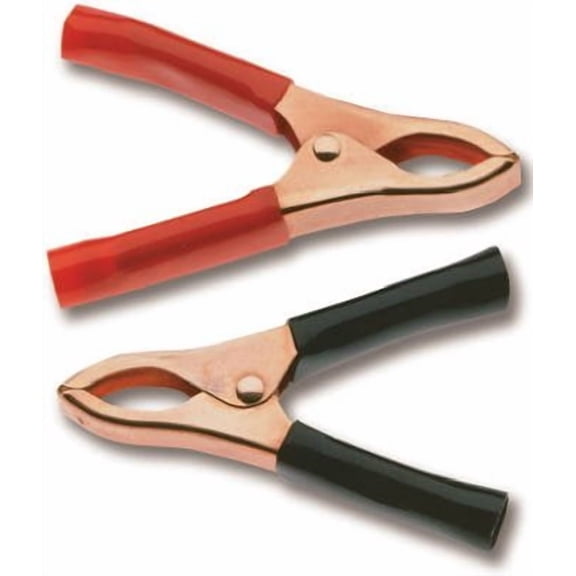 GB Electrical Battery Clip Insulated - 30 Amps - 2 Pack, Multicolor
