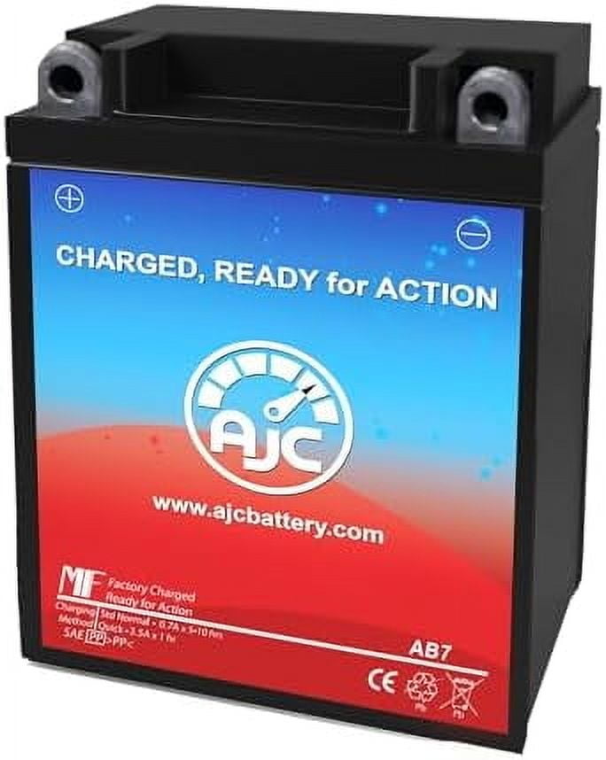 Battery Compatible with Suzuki GN125 125CC Motorcycle Replacement Battery (1982-1996)