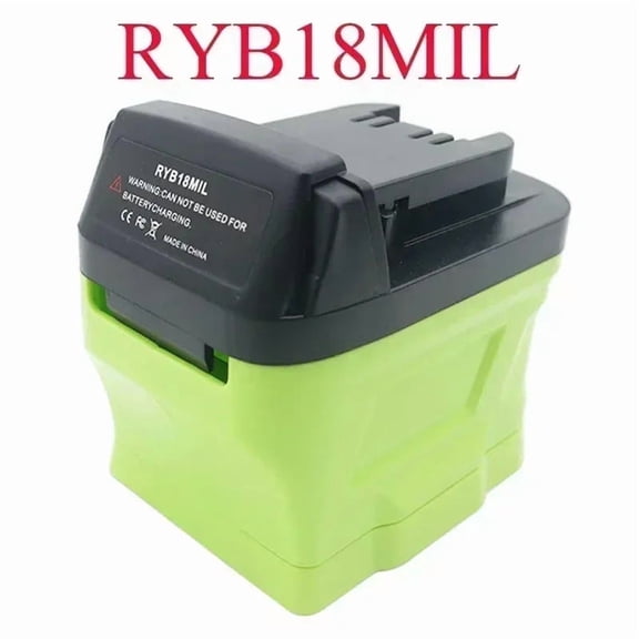 Battery Converter Adapter For Ryo.bi 18V Li-ion Battery Convert to For Mil/waukee 18V Power Tools