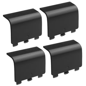 Battery Cover for Xbox One Controller, 4 Pack Back Cover Replacement Parts Compatible with Xbox One S, One X Wireless Controller *Black