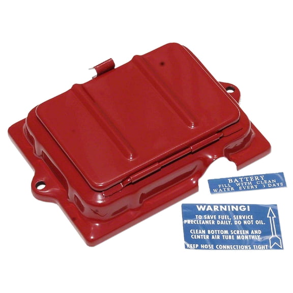 Battery Cover w/ Access Door & Battery Decal for cover (For 6-volt system) Fits Ford Tractor 8N5162
