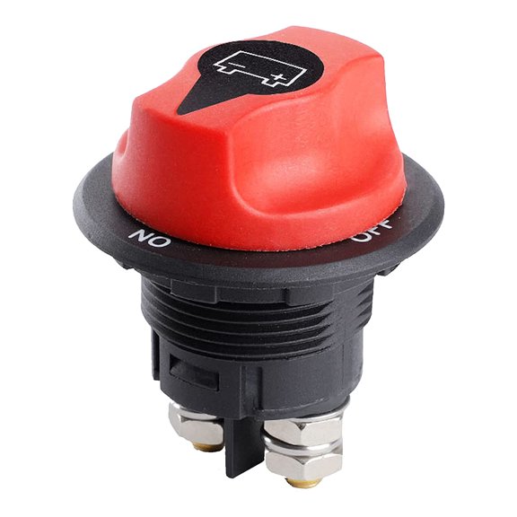 Battery Disconnect Switch 12-48 V Battery Master Cut Shut Off Isolator Switch Max. 32V DC 100A Cont 150A INT ON-Off Power Battery Switches for Car Off-Road Vehicle Truck Boat RV Marine (100A