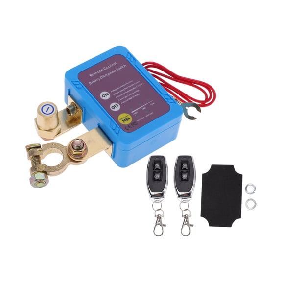 Battery Disconnect Switch 6-14V Battery Power Cut Isolator Kill Switch ON/Off Batteries Cut Off Switches for Cars Vehicles RVs and Boats 1 Pc