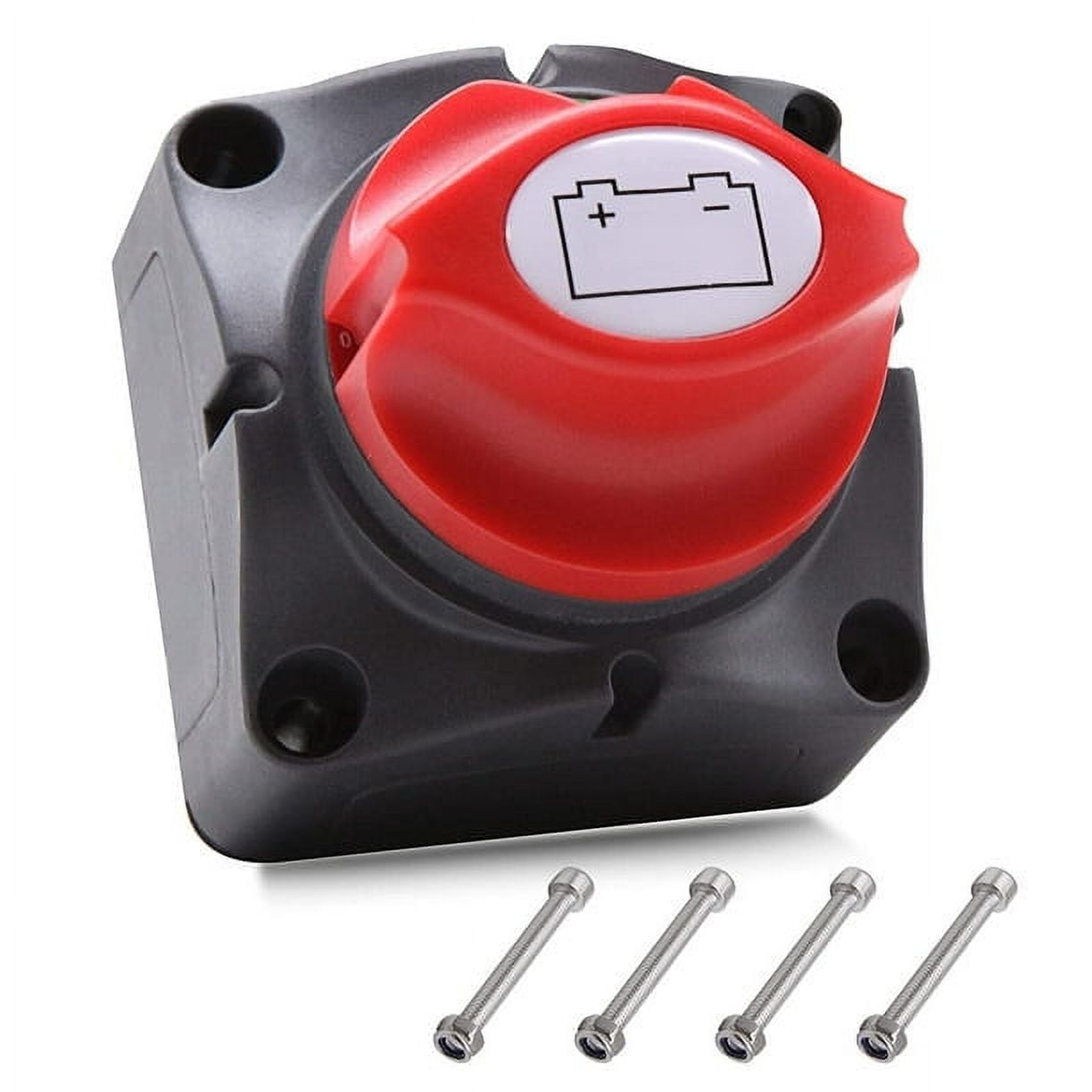 Marine Heavy Duty Battery Disconnect Switch, Power Cut Isolator 12V ...