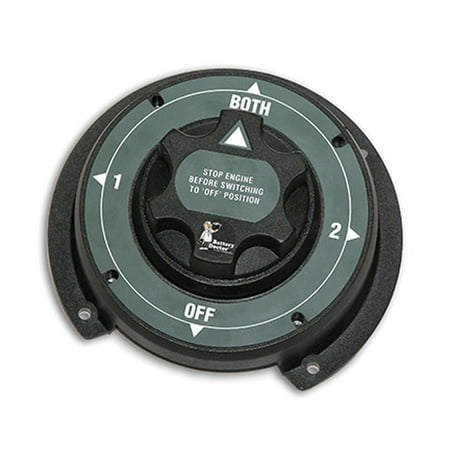 Battery Doctor 20360 Master Battery Disconnect Dual Battery Selector Switch - 4-Position