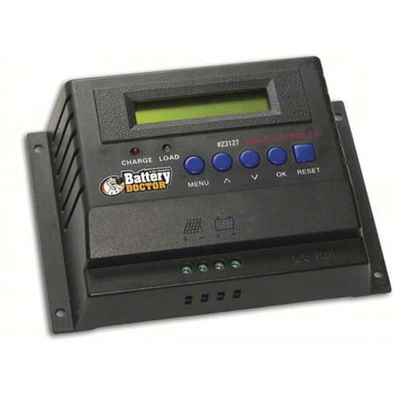 WirthCo 23127 Battery Doctor 12V/24V 30 Amp Digital Solar Regulator