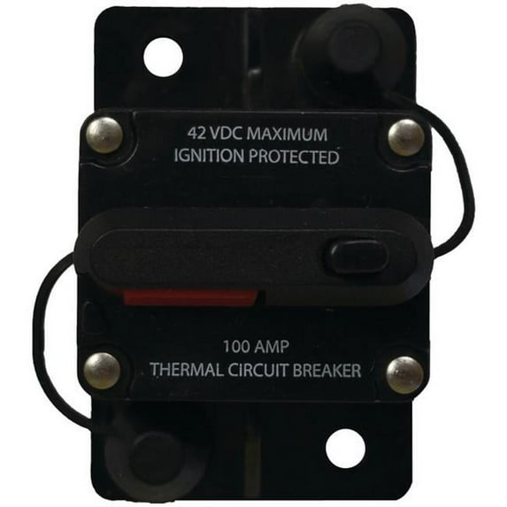 Battery Doctor 31202-7 Manual-Reset Circuit Breaker - 100 Amps
