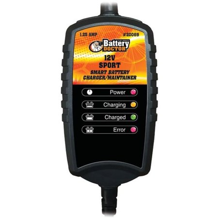 Battery Doctor Battery Doc 12-Volt 1.25-Amp Sport CEC Charger & Maintainer