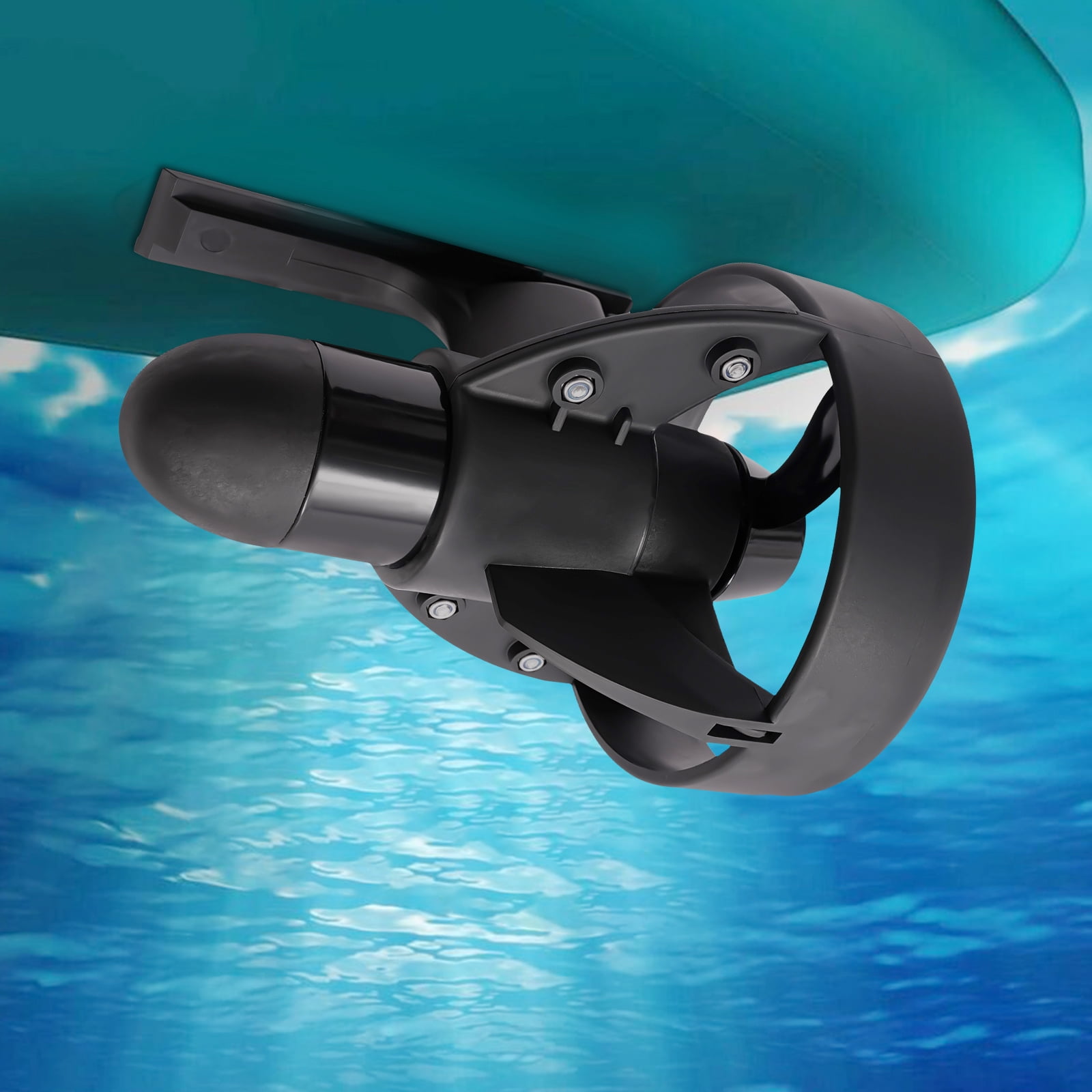 288W Underwater Thruster, 4-5 Kph/2.48-3.11 Mph Propeller Propulsion, Electric Motor for Paddle Boards & Kayaks