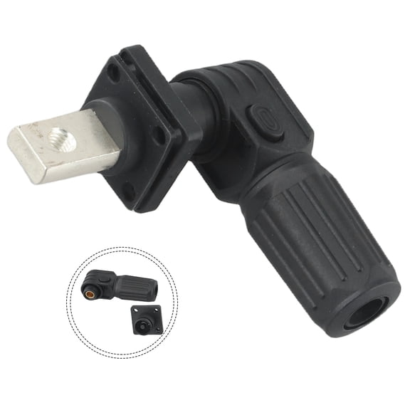 Battery Energy Storage Connector 120A Quick Plug Terminal Elbow Power Connector