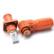 Battery Energy Storage Connector 120A Quick Plug Terminal Flame Retardant Waterproof- Orange Color