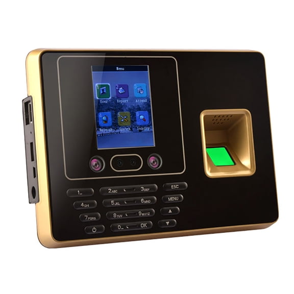Battery Face Recognition Time Attendance Management System Fingerprint Card Empolyee Electronic Attendance Machine - Efficient Management