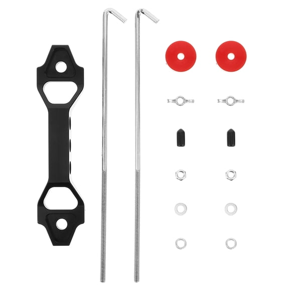 Battery Fixing Bracket Batterys Car Battery Fixing Kit Battery Hold down Bar Battery Terminals Top Post