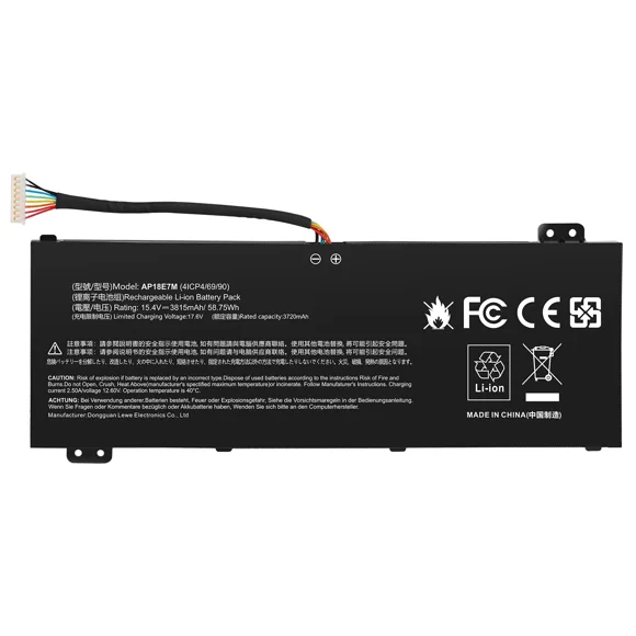 Battery For Acer Predator Triton 300 PT315-52 PT315-53 Laptop Battery AP18E7M