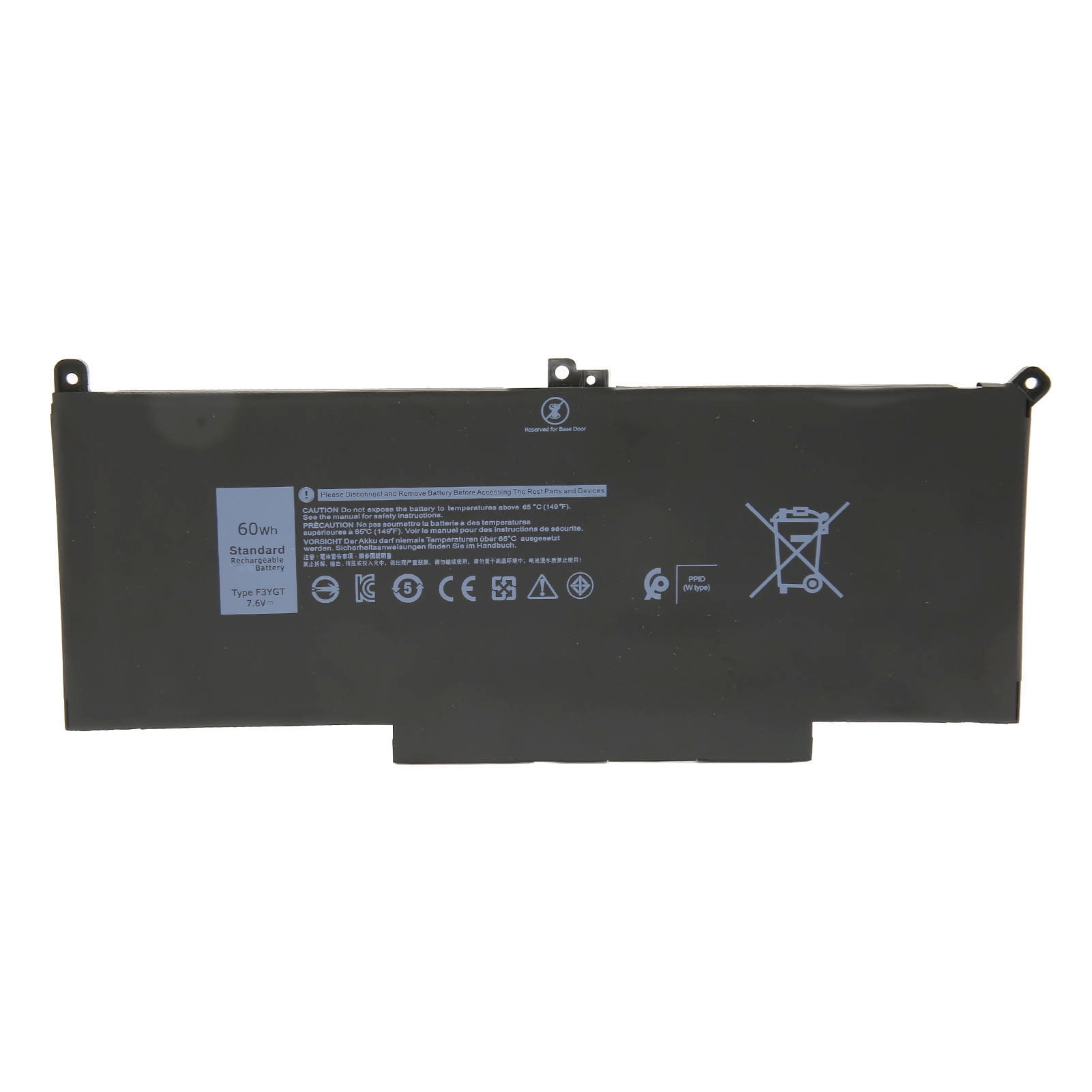Battery For Latitude 12 Laptop 7800mAh High Safety Overheating Overload