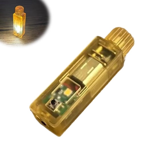 Battery-Free Hand Crank Flashlight, Supercapacitor Emergency Light, IP65 Waterproof EDC Survival Tool