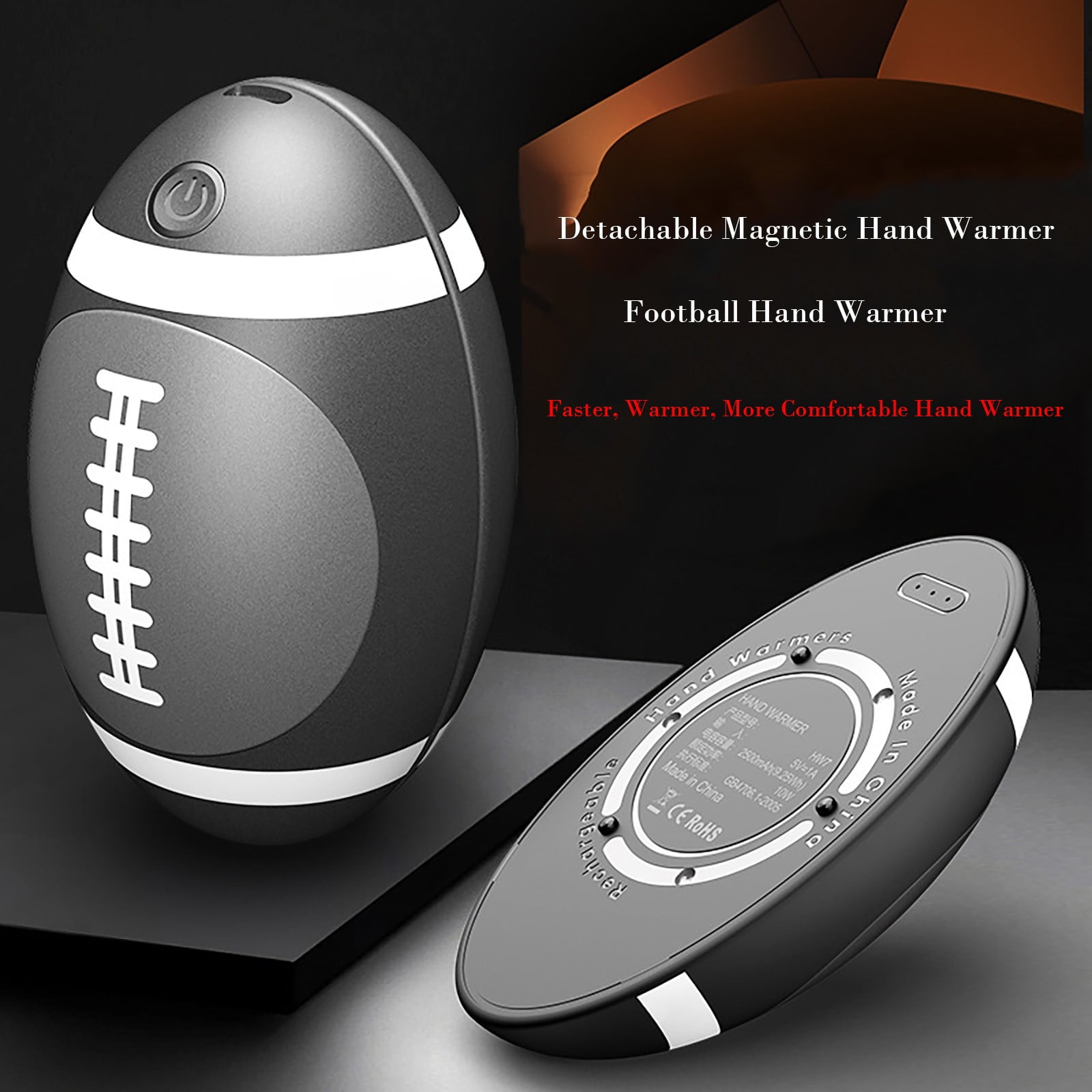 Battery Hand Warmer Set Reusable Heating Pads for Hands Hand to Hand