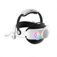 thumbnail image 1 of Battery Head Strap for Meta Quest 3s/3, 10000mAh Battery VR Headset Strap with Enhanced Comfort and Balance, Extended 2-4H Playtime VR Headset Accessories Strap, 1 of 9