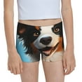 Easygdp Playful Smile Cute Dog Girls Hipster Cotton Underwear Little