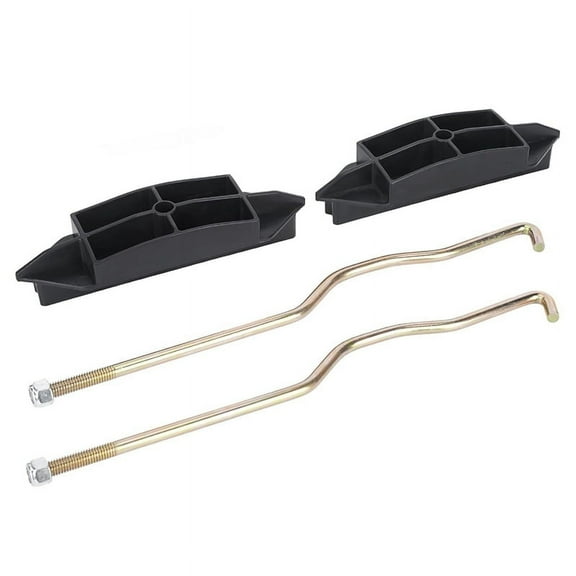 Battery Hold Down Plate with Rods Kit for Club Car Precedent 2004-2009 48V Electric Golf Cart, 102534001 102526801