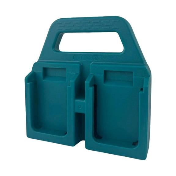 Battery Holder Organizer Storage Rack Portable ABS PC Workspace Accessory for 18V Lithium Tool Batteries