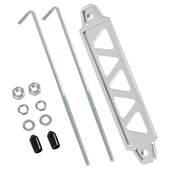Battery Holder Robust Aluminum Alloy Battery Bracket Corrosion Resistance Easy Replacement
