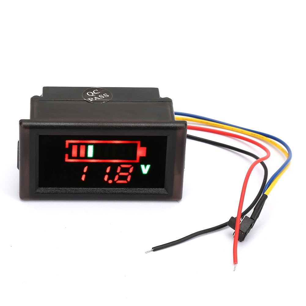 Battery Indicator, Electric Car Voltmeter, Indicator Voltmeter For Car
