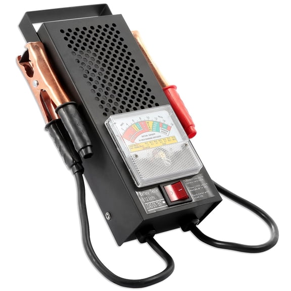 6-12V 100A Battery Load Tester with Copper Clips