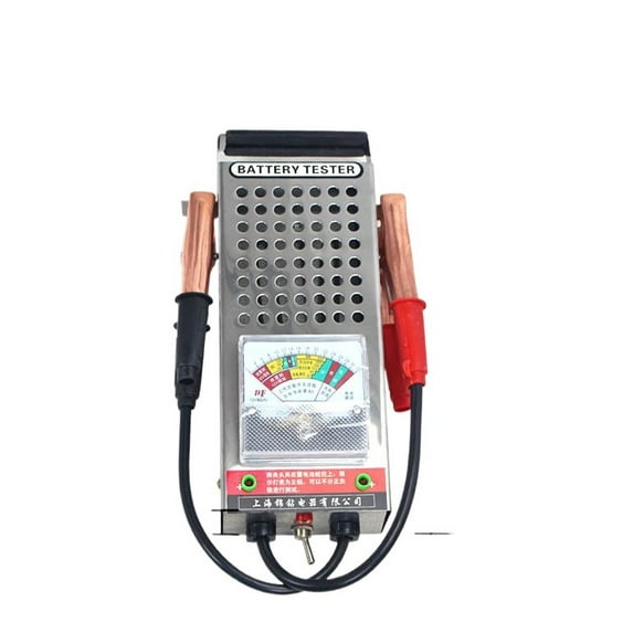 Battery Load Tester, Alternator Load Tester 12V 6V with Voltmeter Alligator Clips, Top Post Battery Disconnect Switch for Car, RV, Truck, Marine, Boat