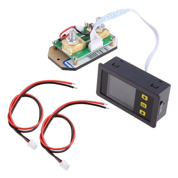 Battery Management System 1.8-inch Color Screen Voltage Ammeter Temp Coulomb