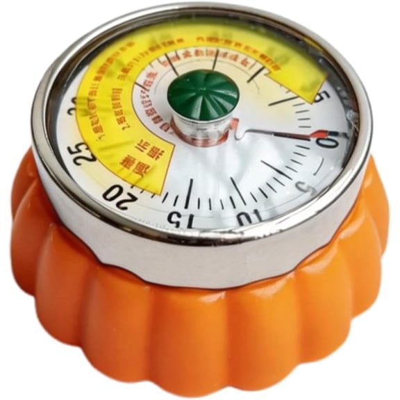 No Battery Manual Food Timer with Magnetic Attachment – 60-Minute Countdown & Audible Alarm, Perfect for Cooking, Office Tasks, and Study Sessions, Eco-Friendly Kitchen Tool