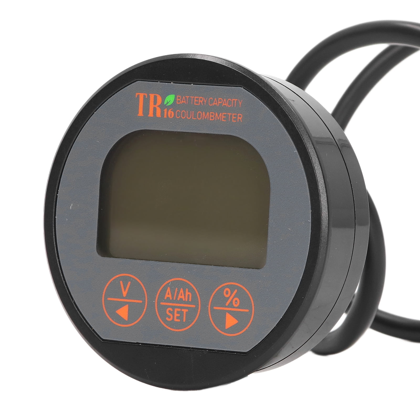 Battery Meter Current Voltage Tester Capacity Monitor Waterproof 8‑120V 0‑75A for Safety