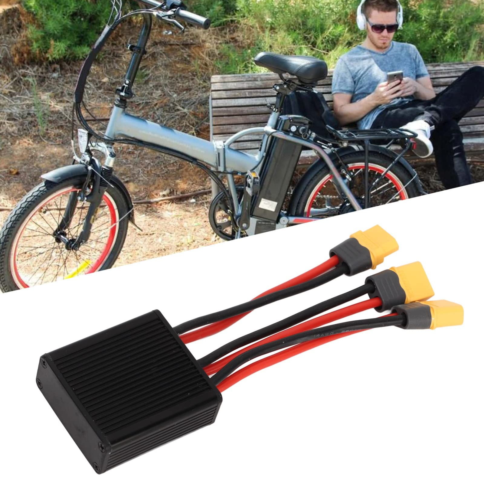 Battery Module Adapter 20V 72V Aluminum Alloy Double Battery Discharge ...