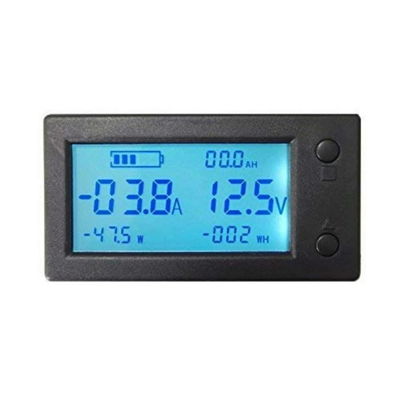 Battery Monitor 6in1 300V 100A State of Charge SOC AH VOLT AMP Charge Discharge