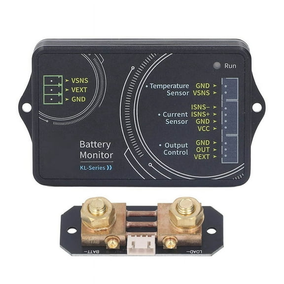 Battery Monitor,Bluetooth Battery Capacity Tester,100A 0120V Voltmeter Ammeter Testing Tool,Wireless Battery Multimeter