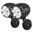 thumbnail image 1 of Battery Motion Sensor Light Outdoor Battery Operated Motion Lights Outdoor 6 LEDs - 6000K Auto on Off 2Pack, 1 of 7