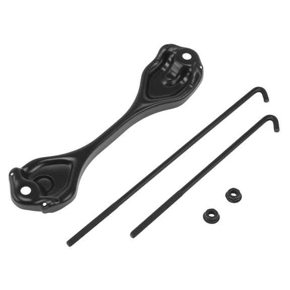 Battery Mounting Bracket with J-bolts Nuts for Toyota 4Runner 2003-2023 for Toyota FJ Cruiser Battery Clamp Hold Down Bracket for Lexus GX460 GX470 No.74481-26020