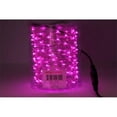 thumbnail image 1 of Battery Operated 100 LED Copper String Light - Pink, 1 of 1