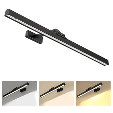 Battery Operated 24in Picture Light - Dimmable Wall Light with Remote for Art Display